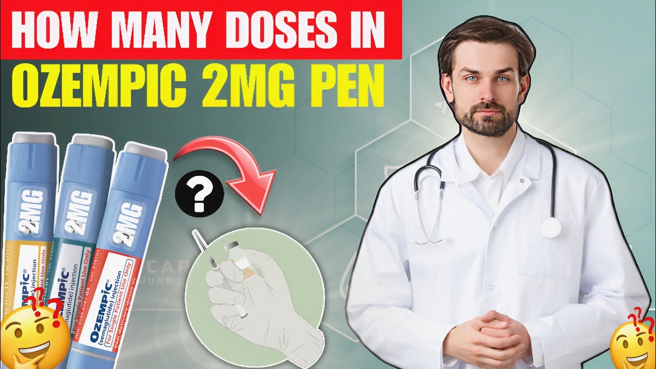 How Many Doses In Ozempic 2 Mg Pen - YouTube