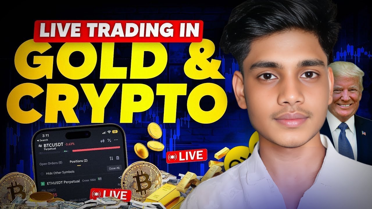 рџ ґ Live Forex Crypto And Gold Trading 10th Jan Youtube