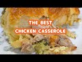 The BEST Chicken Broccoli Cheddar Casserole !!