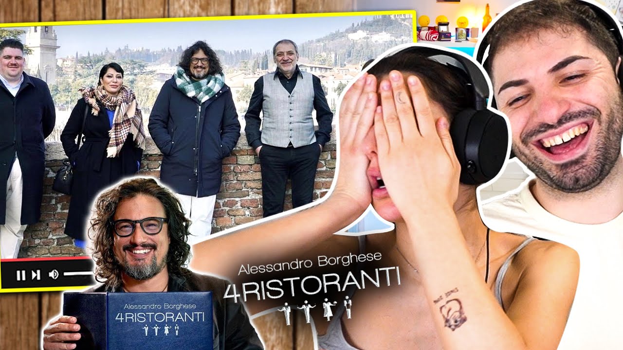 REAGIAMO A 4 RISTORANTI Di ALESSANDRO BORGHESE! 🥘 (prima Puntata) - YouTube