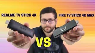 REALME TV Stick 4K vs FIRE TV Stick 4K Max | Concorrência nas Pen Android?