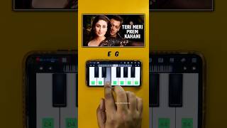 Teri Meri Prem Kahani Easy Piano Tutorial