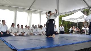 Aikido Florida Aikikai:  Penny Bernath Sensei Demo at the 2016 Hatsume Fair