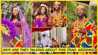 OMANYE ROYAL WEDDING: Every Detail On This LUXURIOUS Traditional Wedding #weddings #ghanawedding