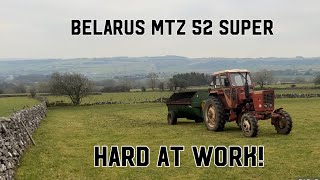 NEW TRACTOR! ( but it’s an old one!) muck spreading with the Russian tractor - Belarus MTZ