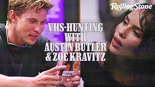 Austin Butler and Zoë Kravitz Go VHS-Hunting at Kim's Video — 'Dune,' 'After Hours,' and More