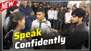 How to speak confidently | How to boost confidence | Spoken English | Public Speaking activity