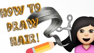 HOW TO DRAW HAIR AND FUR!