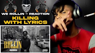 Reaction on We Rollin (Official Audio) - Shubh