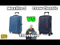 Travelpro Maxlite 5 vs Travelpro Crew Classic In-Depth Detailed (4k UHD) #travelpro