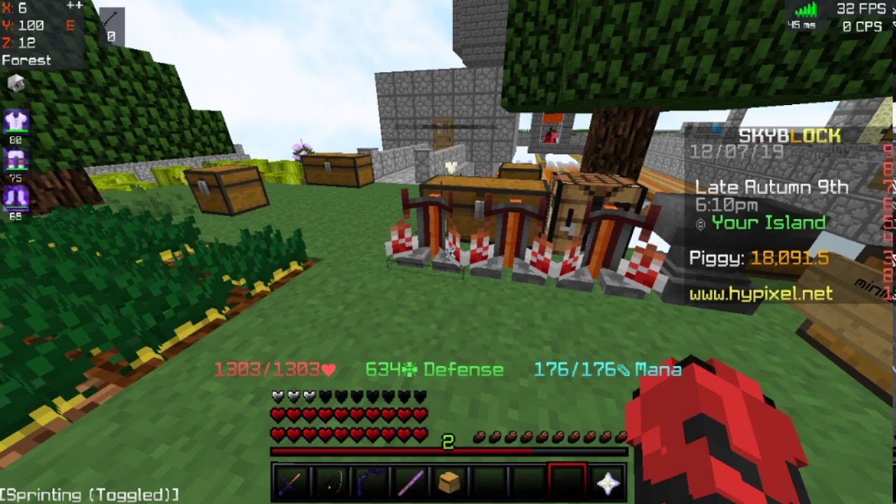 Hypixel Skyblock Fastest Way To Get Alchemy Xp Youtube