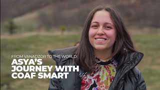 From Vanadzor to the World: Asya’s Journey with COAF SMART