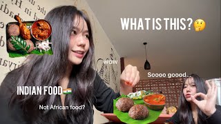 First Video Of 2025: First time trying Ragi Sangati ( Authentic Telangana Food )🤤😍 #indianfood #food