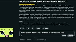 Der einfachste Weg um als Casual nebenbei Gold zu verdienen