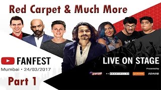 Youtube Fanfest #ytff India 2017 |YTFF2017| BB Ki Vines | CarryMinati |Mumbiker Nikhil
