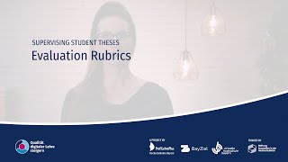 QUADIS | BLS | Supervising Student Theses - Evaluation Rubrics