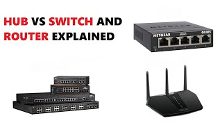 Hub, Switch, and Router - What's the Difference?