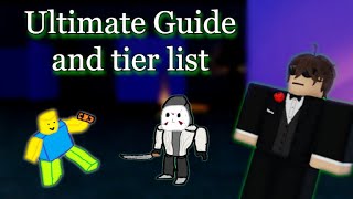 The Ultimate Beginner Guide \u0026 Tier List | Roblox Forsaken