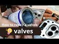 How to fix small engine valves | Repair honda lawn mower