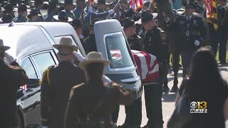 Hundreds Gather For Funeral Of Slain Wicomico County Deputy Glenn Hilliard