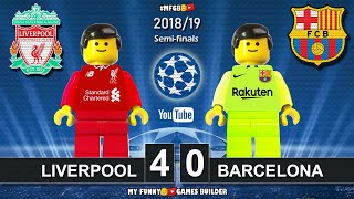 Liverpool vs Barcelona 4-0 • Champions League 2019 (07/05/2019) • All Goals Highlights LEGO Football