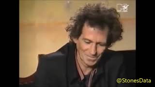 ROLLING STONES Keith Richards explains why Bill Wyman left the Stones, MTV interview 1993