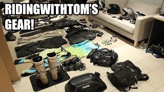 RidingWithTom's Motorcycle Gear!