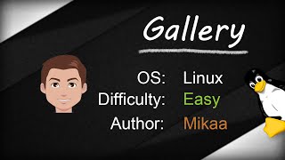 TryHackMe - Gallery