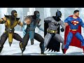 Mortal Kombat vs DC Universe ALL Skins in Victory Poses MK vs DC HD 1080p 60fps