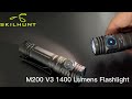 m200 v3 1400 lumens flashlight