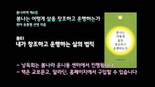 [봄나라]내가 창조하고 운행하는 삶의 법칙 - 4권 봄나는어떻게삶을창조하고운행하는가 낭독 61