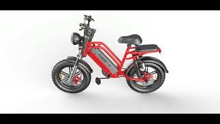 YIDI New Electric Bike With Dual Motors 750w/1500w Fat Tire Bicicleta Electric