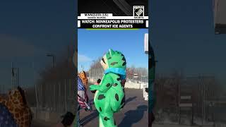 WATCH: Minneapolis protestors confront ICE agents in Minnesota