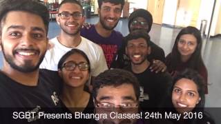 SGBT Presents Bhangra Classes- 24/05/16