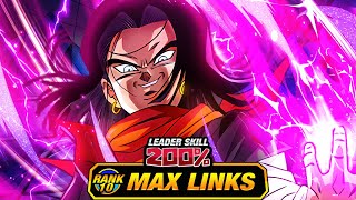 GOOD! BUT NO HELP!!! LEVEL 10 LINKS 100% STR HELL FIGHTER 17! (DBZ: Dokkan Battle)