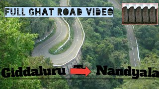 Giddaluru To Nandyala Full Ghat road video|Telugumotovlogs|Allumotovlogs