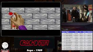 Crack Down - Sega 1989 - w/ Doc Mack \u0026 GGA Jeremiah - LIVE at the Galloping Ghost Arcade!