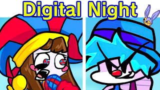 Friday Night Funkin' in a Digital Night, The Amazing Digital Circus (FNF Mod/Digitalizing/Pomni/Jax)