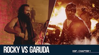 Rocky Vs Garuda | KGF Chapter 1 | Yash | Ramachandra Raju | Prashanth Neel