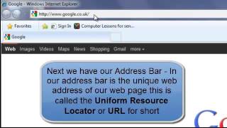 Computer lessons Web browser basics computer lesson