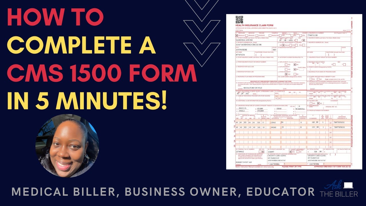 How To Complete A Cms 1500 Claim Form In Minutes 54 Off How To Complete A Cms 1500 Claim Form In Minutes 54 Off