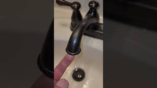 Leaky Faucet Repair #DIY #plumbing