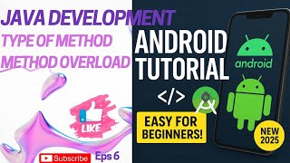 Types of Methods in Java | Method Overloading Explained | Exponential Number Example