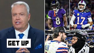 GET UP | Josh Allen, Bills crush Broncos to set up huge divisional clash with Lamar Jackson, Ravens