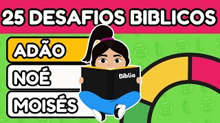 Quiz Bíblico | 25 PERGUNTAS BÍBLICAS | GAME BÍBLIA