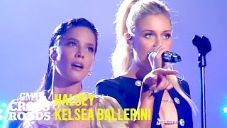 Halsey Kelsea Ballerini Perform Without Me CMT Crossroads