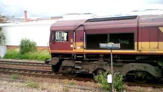 66004 passing through Wigan wallgate