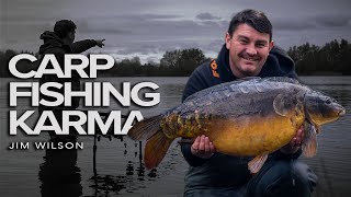 CARP FISHING KARMA | 30 Acre Syndicate Lake | Jim Wilson