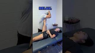 A Big 10 RELEASE For Her 😮‍💨 Hamstring Glute Stretch | Bodywork Muscle Therapy