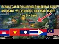 1 vs 5+Lord_REAKSI SEMUA CASTER LUAR NEGERI MSC TERHADAP ANTIMAGE___ MOMENT ANTIMAGE VS EVERYBODY